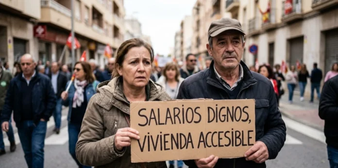 1 de mayo: CCOO y UGT piden más salario y vivienda digna