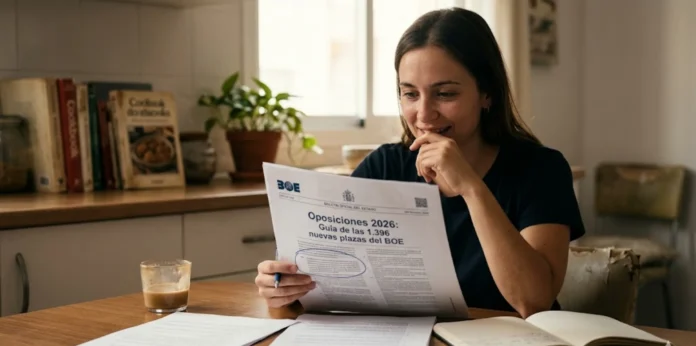 Oposiciones 2026: Guía de las 1.396 nuevas plazas del BOE